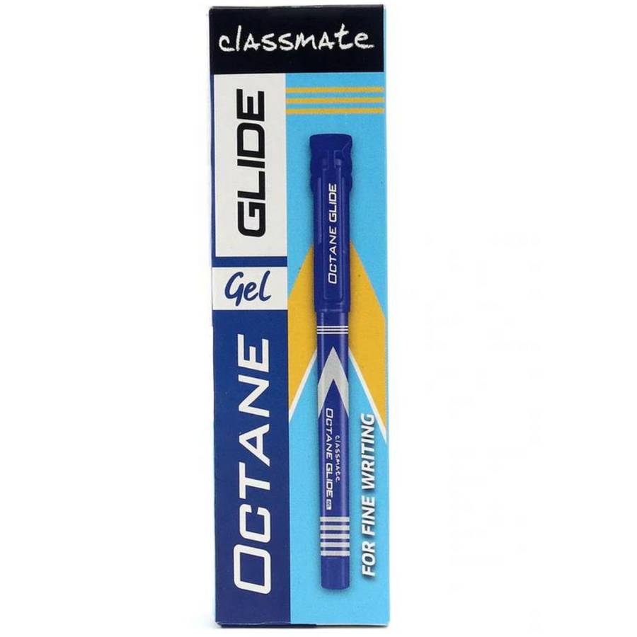 Classmate Octane Glide Gel Pen 0.6mm (Pack Of 2) - SCOOBOO - 04030142BV - Gel Pens