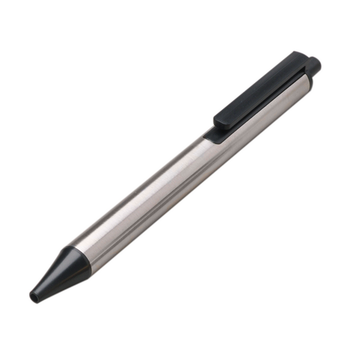 Kaco Tube Gel Pen Metal Grey - SCOOBOO - Tube-Gel-Grey -