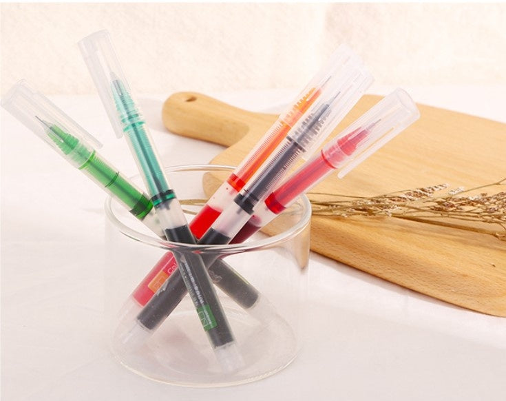Kinbor Multicolor Fibre Based Pens 0.38mm - SCOOBOO - DT52004 - Gel Pens