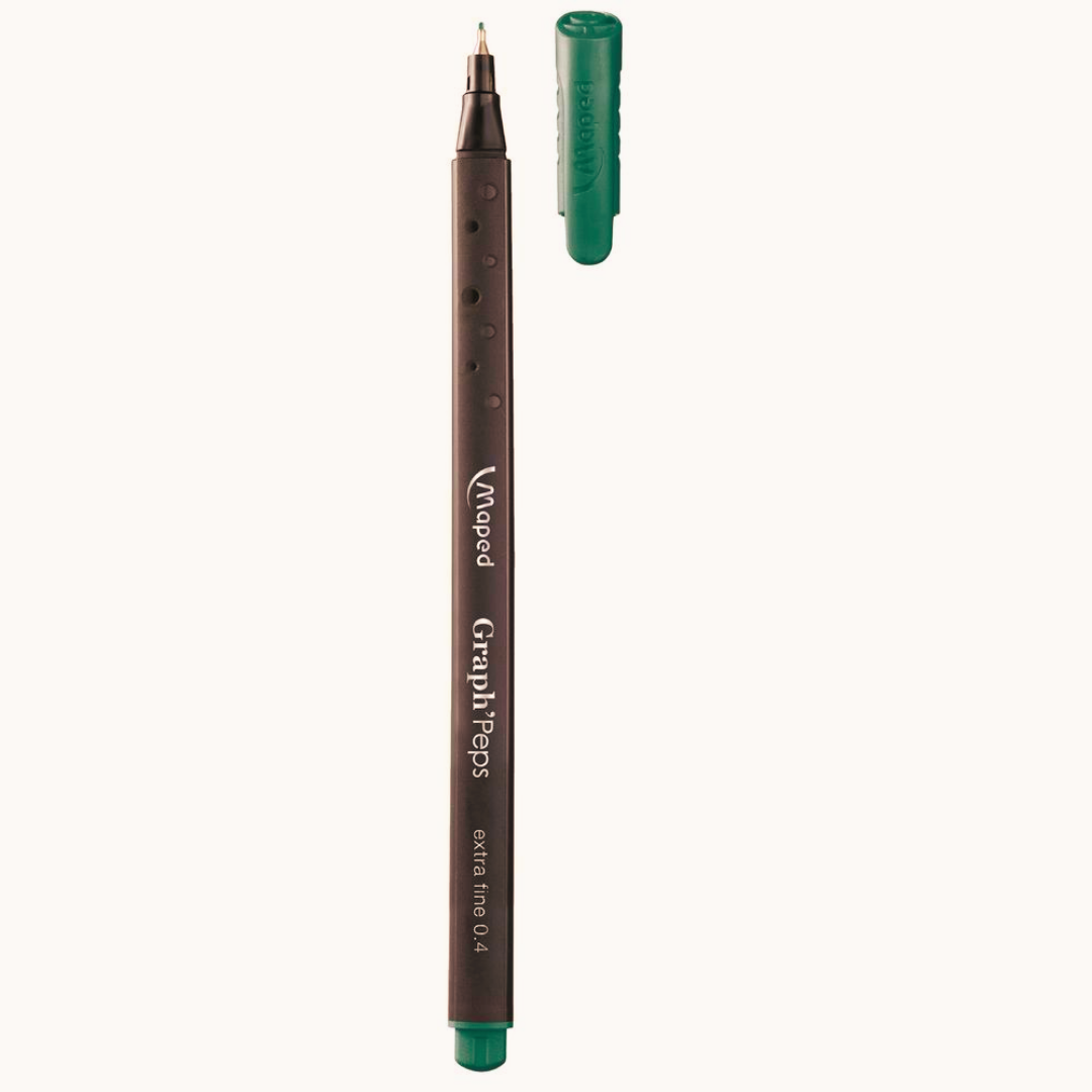 Maped Graph'Peps Fineliner (Pack of 2) - SCOOBOO - 749113 - Fineliner