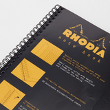 Rhodia Squared A4 Wiro Notebook - SCOOBOO - 193009C - Ruled