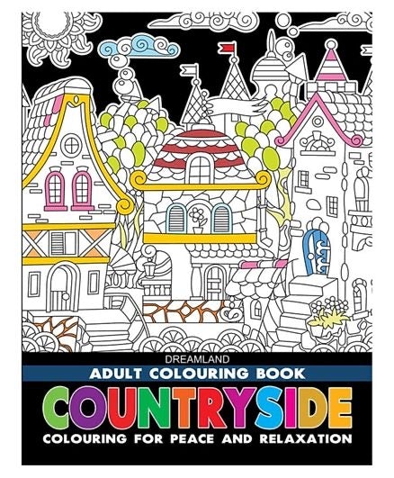 Adult Colouring Book - SCOOBOO - Dreamland - adult coloring book - -