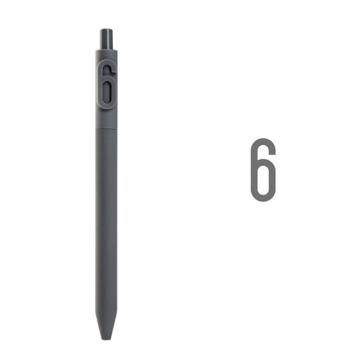 Alpha Gel Pen 0.5mm Black Ink - SCOOBOO - Alpha-6 - Gel Pens