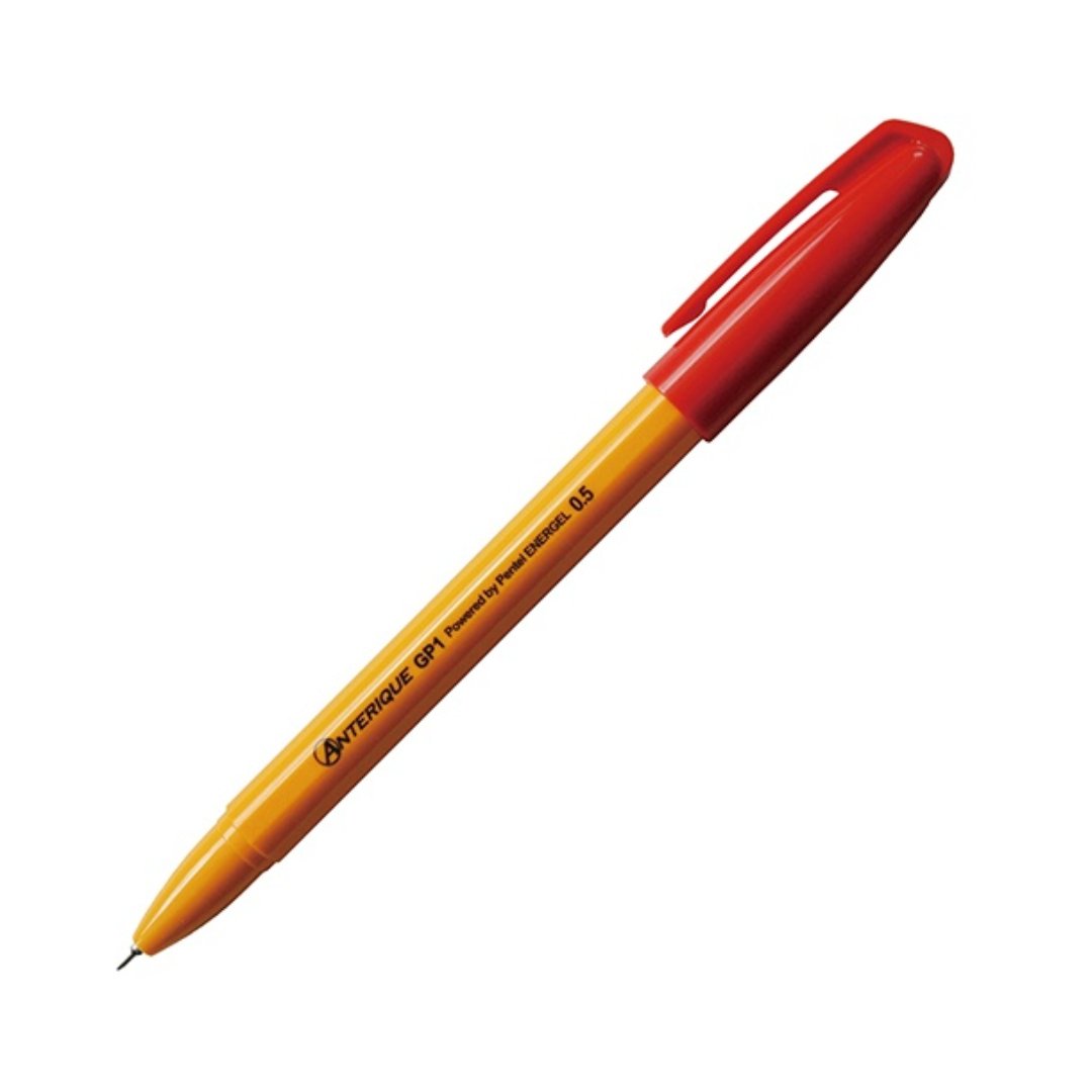 Anterique Gel Pen 0.5-Black, Blue, Red - SCOOBOO - GP1-5R - Ballpoint Pen