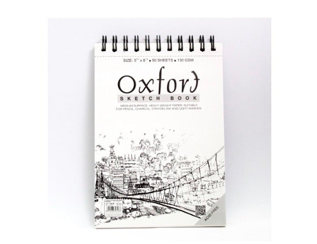 Anupam Oxford Sketchbook 130 GSM - SCOOBOO - 327068 - Sketch & Drawing