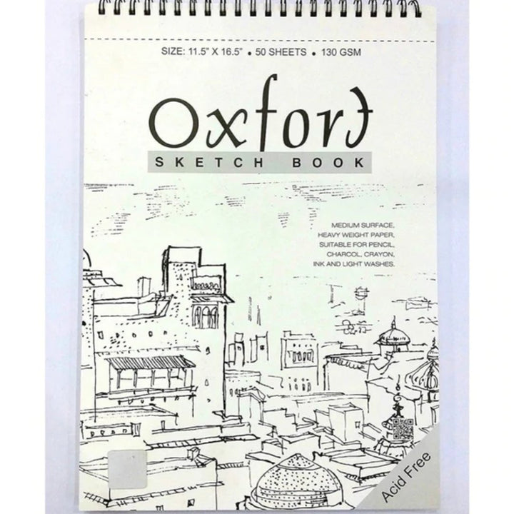 Anupam Oxford Sketchbook 130 GSM - SCOOBOO - Sketch & Drawing