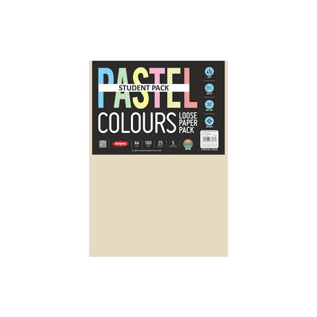 Anupam Pastel-Colours-Loose-Paper-Pack-A4 Size - SCOOBOO - 330648 - Loose Sheets