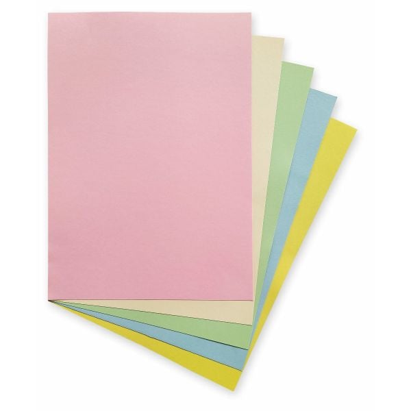 Anupam Pastel Colours Loose Sheets A4, 160 GSM - SCOOBOO - 329154 - Loose Sheets