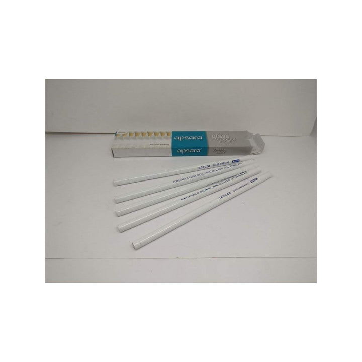 Apsara Glass Marking Pencils (White) - SCOOBOO - 101220002 - Pencils