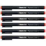 Aristo 0.2mm Pigment Liner- Set of 6 Pens - SCOOBOO - 23502 - 6 PC-TGM - Fineliner