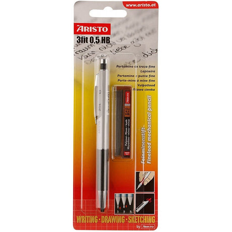 Aristo 3 Fit 0.5mm Mechanical Pencil - SCOOBOO - AR-85345B-TGM - Mechanical Pencil