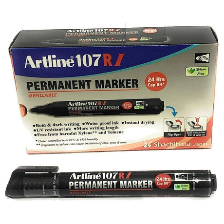 Artline 107 Permanent Marker - SCOOBOO - EK-107RI - Permanent Markers