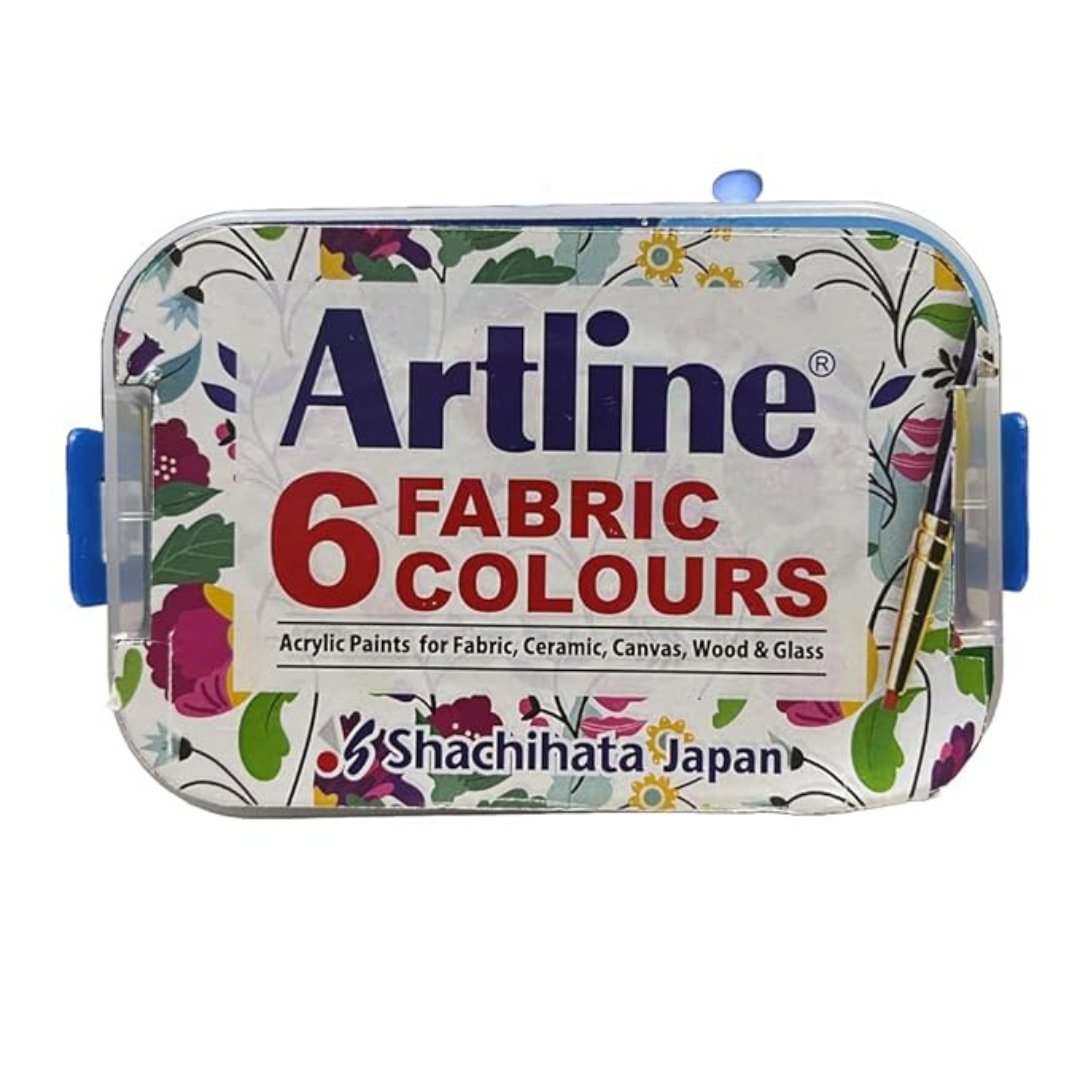 Artline Assorted Fabric Colors - SCOOBOO - 10317 - Fabric paint