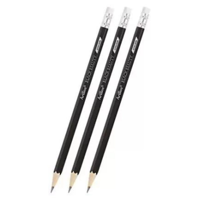 Artline Black Beauty Ultradark Pencil-set Of 10 - Scooboo - Artline