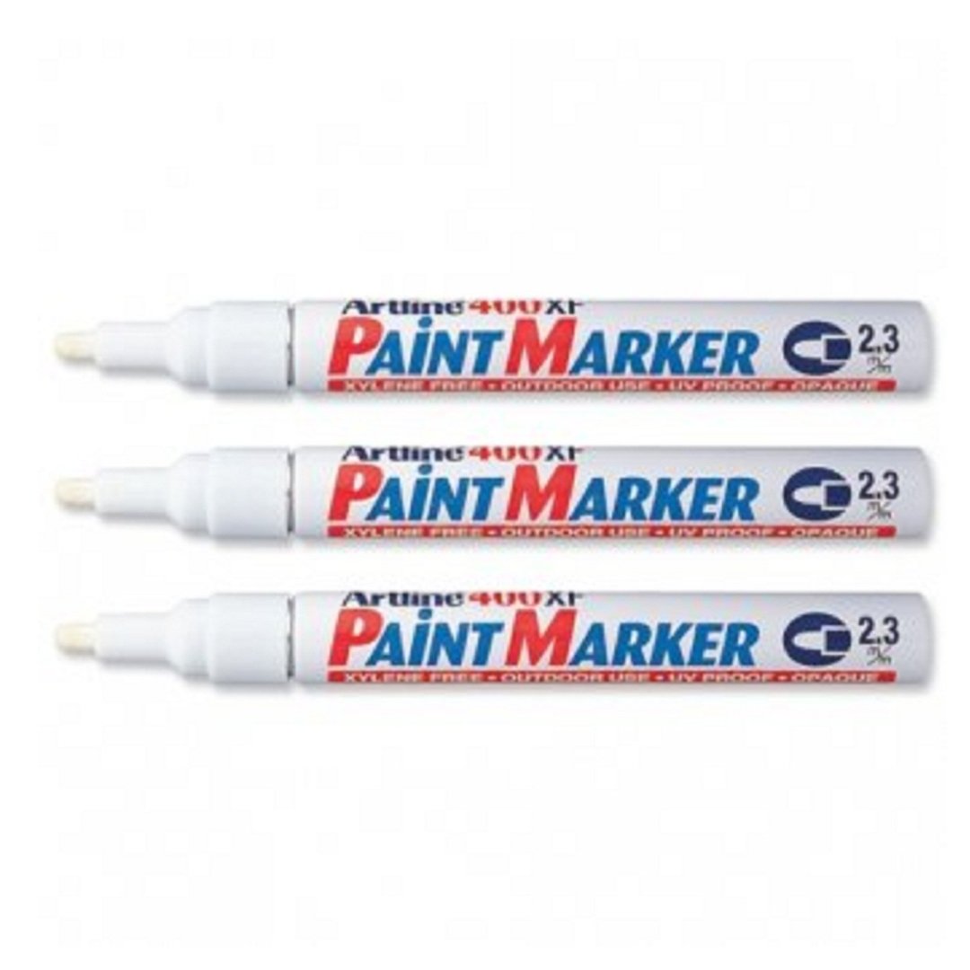 Artline Paint Marker 400XF (Pack of 10) - SCOOBOO - 400XF - Permanent Markers