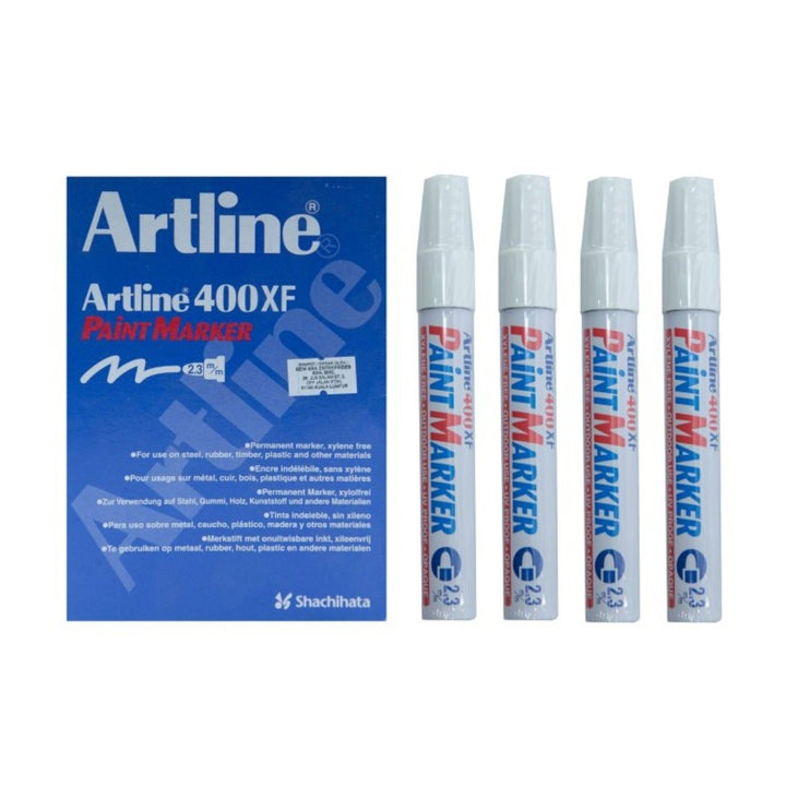 Artline Paint Marker 400XF (Pack of 10) - SCOOBOO - 400XF - Permanent Markers