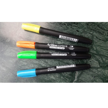 Artline Supreme Permanent Marker-4Pcs - SCOOBOO - EPF-700UV/4PSH1 - Permanent Markers