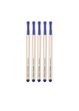 Baoke 0.5mm jumbo Gel ink Blue & Black pen Set of - 5 - SCOOBOO - PC3668 - Gel Pens