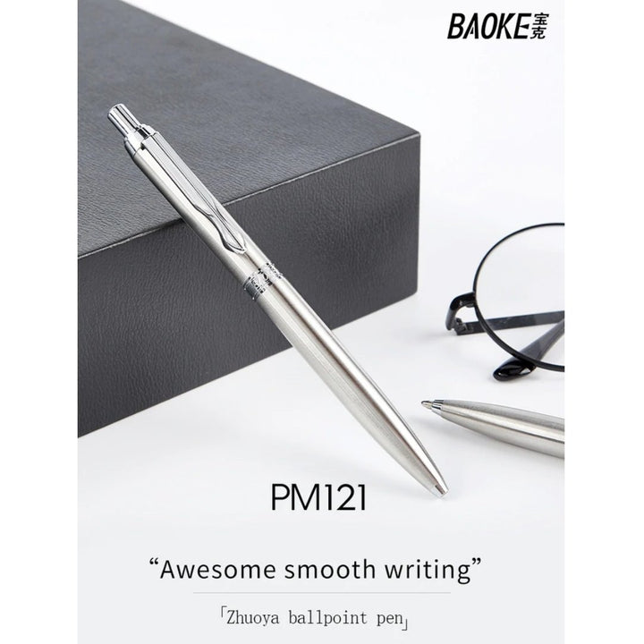 Baoke 1.0mm Black Ink Zhouya Rollerball Pen - SCOOBOO - PM121 - Roller Ball Pen