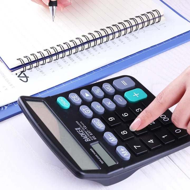 Baoke 12-digit calculator (EC837A) - SCOOBOO - EC837A - Digital Calculators