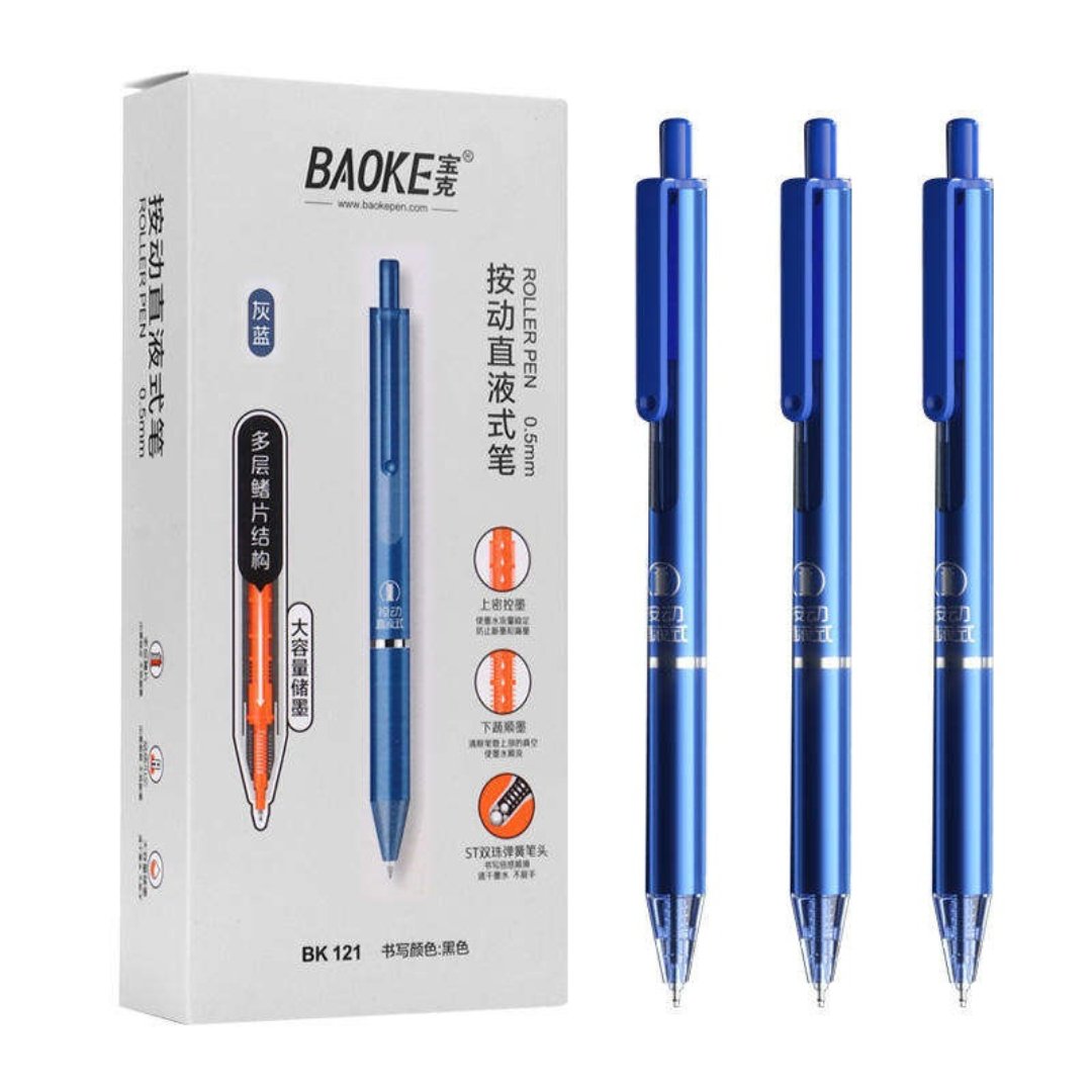 Baoke BK 121 Roller Pen 0.5mm - SCOOBOO - BK 121 - Gel Pens