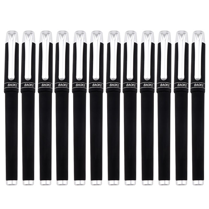 Baoke Black Gel Ink Pens 1.0 mm PC1228 - Pack of 3 - SCOOBOO - PC1228 - Gel Pens