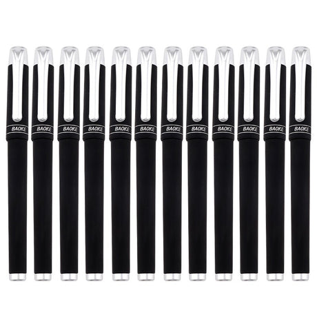 Baoke Black Gel Ink Pens 1.0 mm PC1228 - Pack of 3 - SCOOBOO - PC1228 - Gel Pens