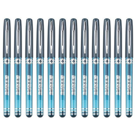 Baoke Blue 0.5mm Gel Pen Pack of 6 (PC 2178) - SCOOBOO - PC2178 - Gel Pens