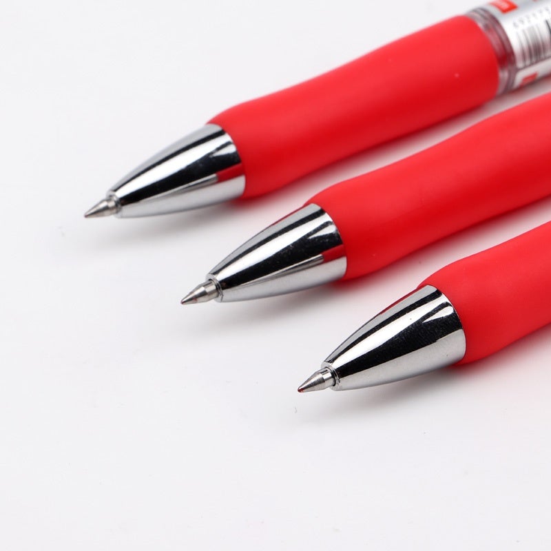 Baoke Classic Gel Ink Pens A35 0.5mm (Pack of 5 Pens) - SCOOBOO - A35 - Red - Gel Pens