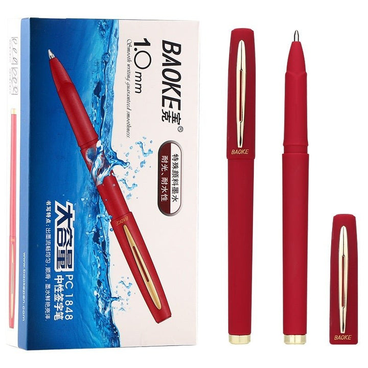 Baoke Gel Ink Pens 1.0 (Pack Of 3) - SCOOBOO - PC1848 - Gel Pens