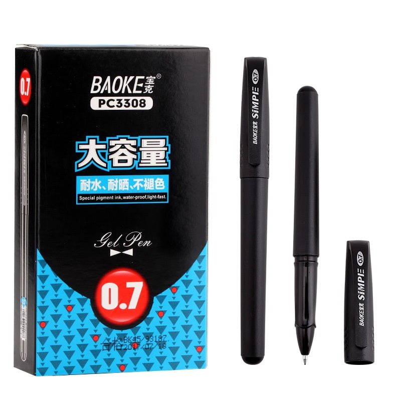 Baoke Gel Pens PC3308 0.7mm (Pack of 10) - SCOOBOO - PC3308 - Gel Pens