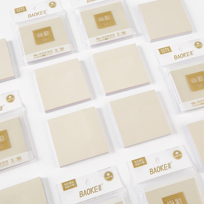 Baoke Naoya Sticky Notes 5 Colors - SCOOBOO - TZ2013 - Sticky Notes