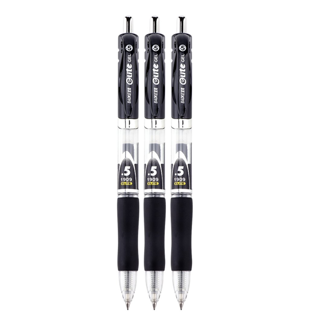 Baoke Office Oriented PC1909 Gel Pen 0.5mm - SCOOBOO - 3PC 1909 - Gel Pens