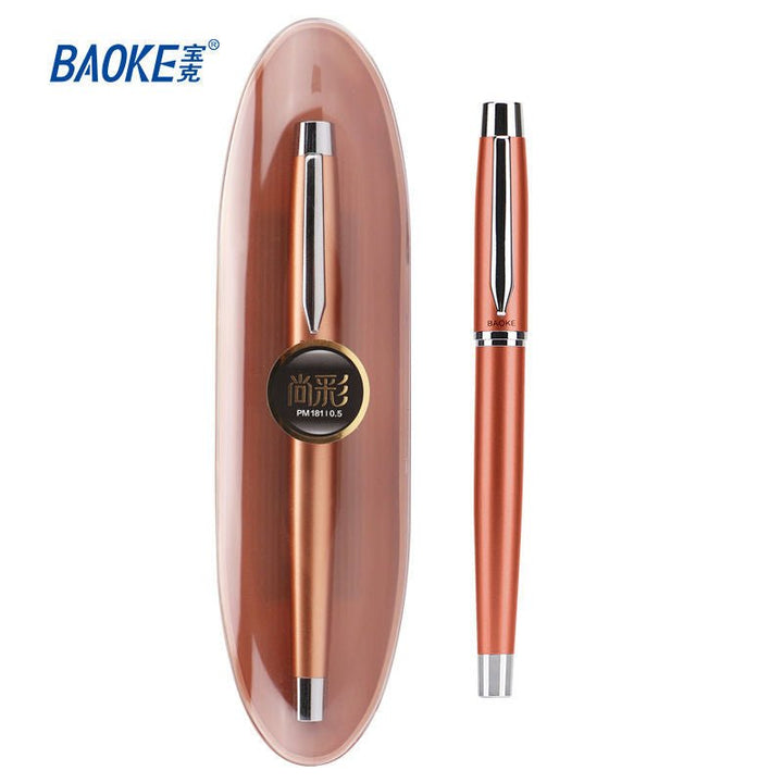 Baoke (PM181) 0.5mm Black Ink Gel Pen - SCOOBOO - PM181-CP - Gel Pens