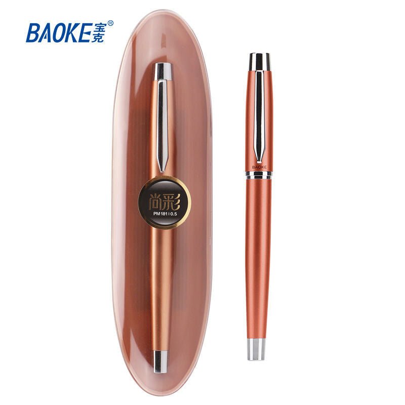 Baoke (PM181) 0.5mm Black Ink Gel Pen - SCOOBOO - PM181-CP - Gel Pens