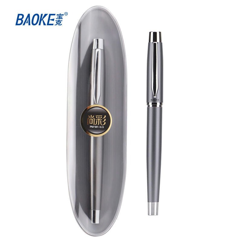 Baoke (PM181) 0.5mm Black Ink Gel Pen - SCOOBOO - PM181-G - Gel Pens