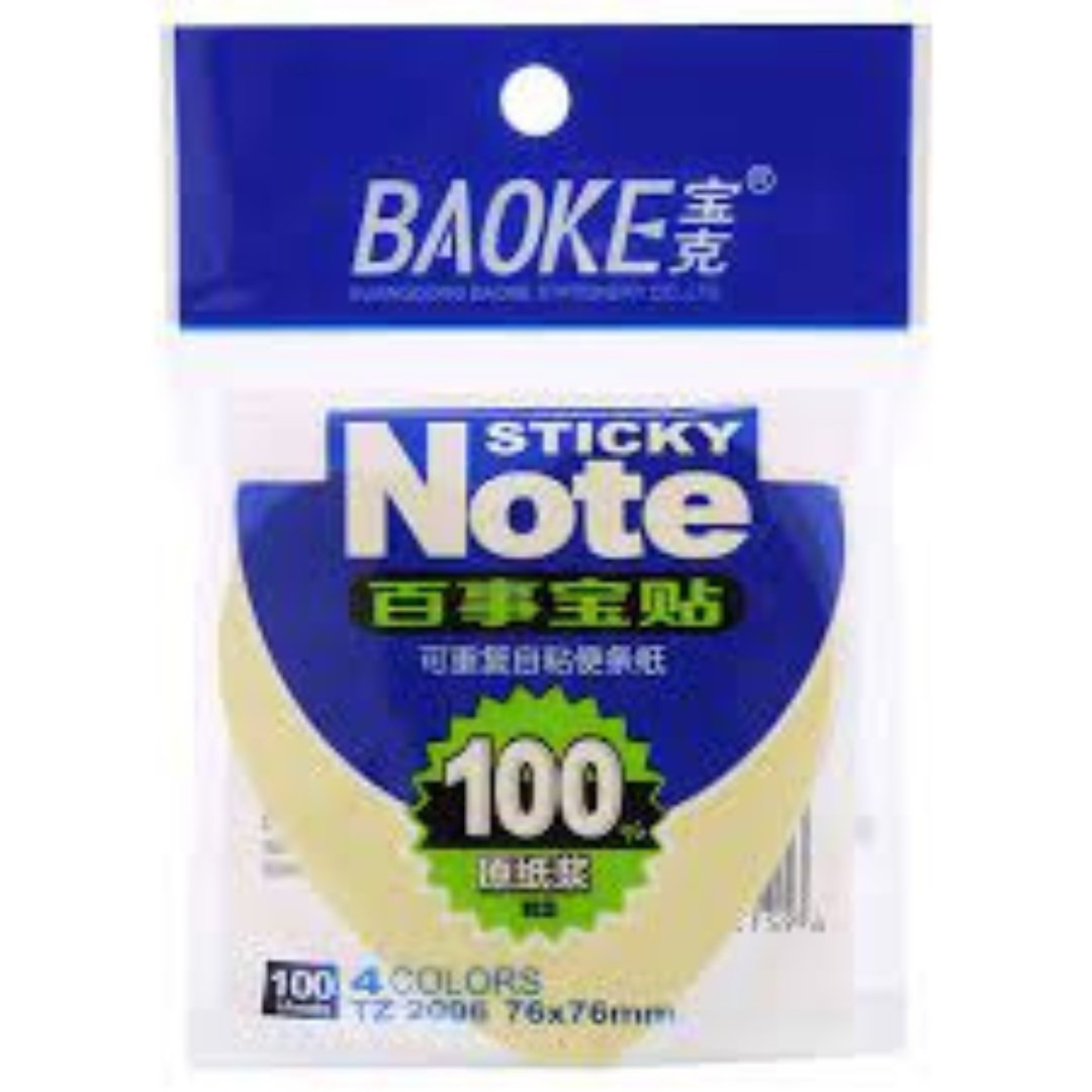 Baoke sticky note 76x76mm - SCOOBOO - TZ 2006 - Sticky Notes