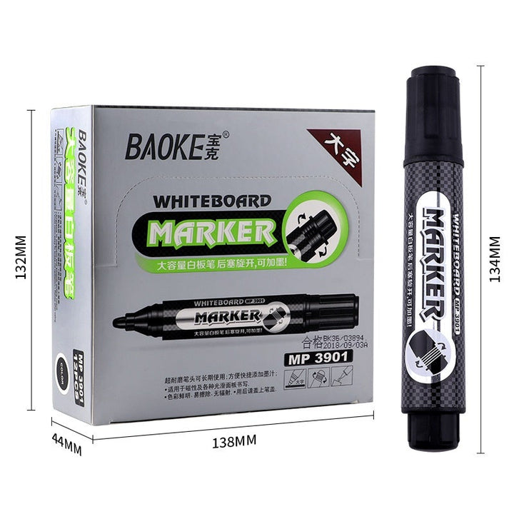 Baoke Whiteboard Marker - SCOOBOO - MP3901 - White-Board & Permanent Markers
