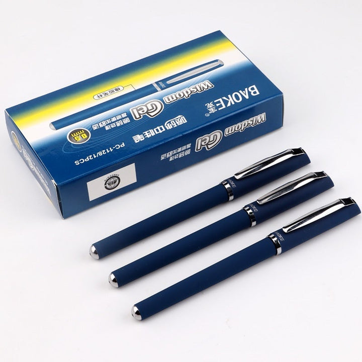 Baoke Wisdom Gel Pens 0.5 - Pack of 3 - SCOOBOO - PC1128-Blue - Gel Pens