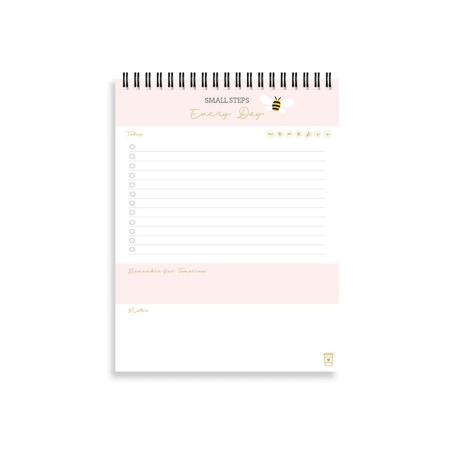 Bee Inspired Daily Notepad - SCOOBOO - Notepads