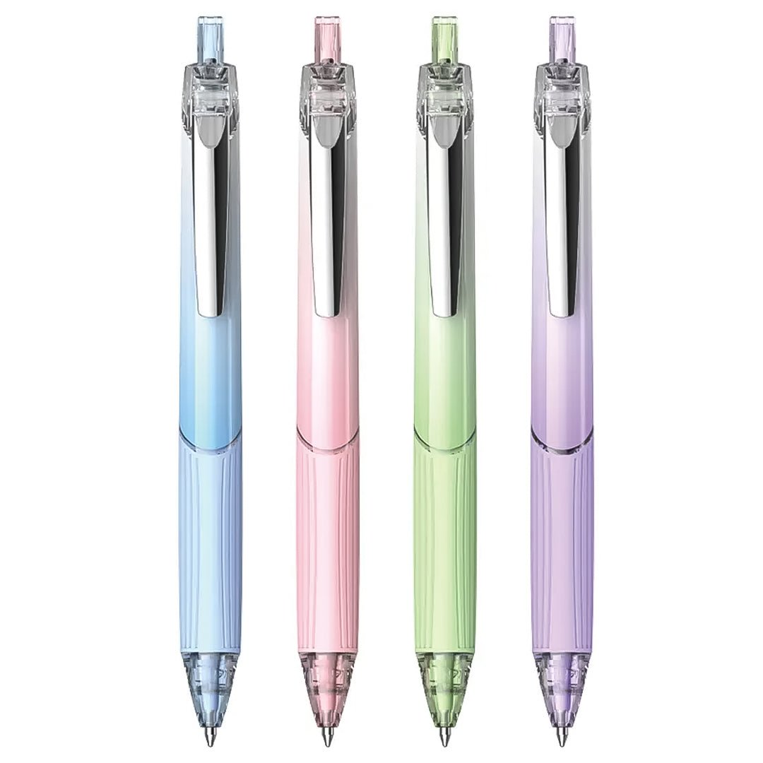 Beifa Huanyanshe Press Gel Pen- Set of 4 - SCOOBOO - GPF0102 - Gel Pens