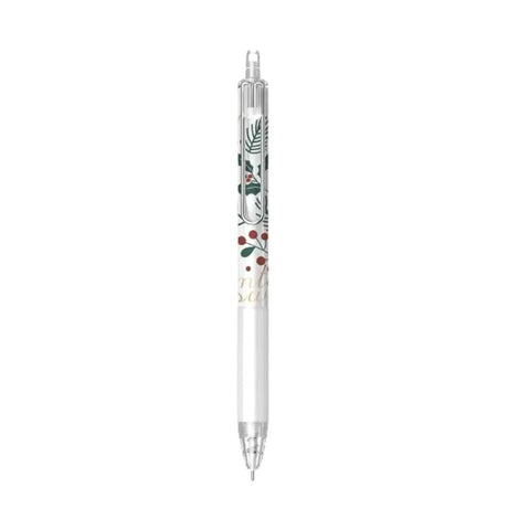 Beifa Ice and Snow Pattern Beautiful Retractable Gel Pen Black - SCOOBOO - Gel Pens