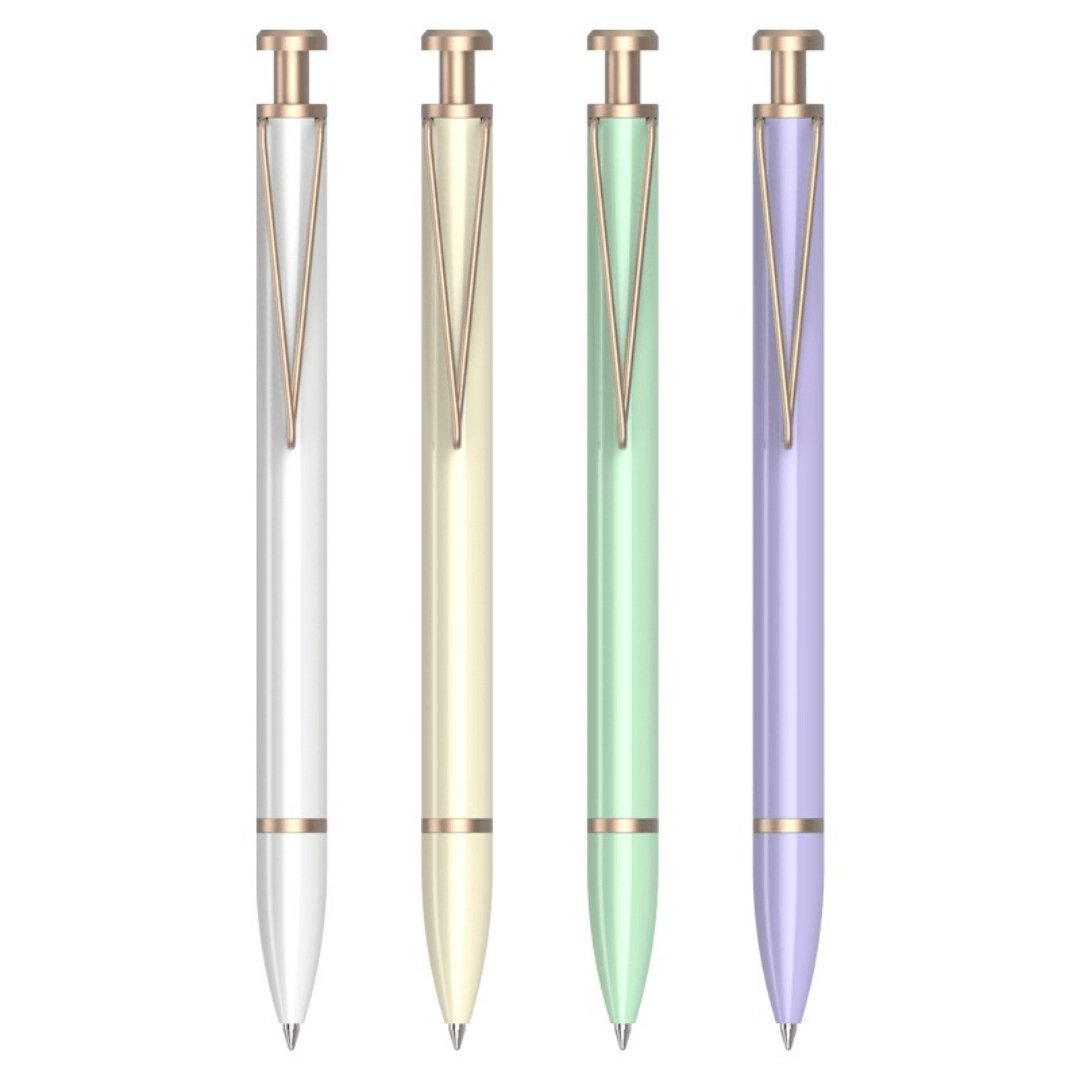 Beifa Metal Pressed Gel Pen 0.5mm - SCOOBOO - GPF0142 - GEL PENS