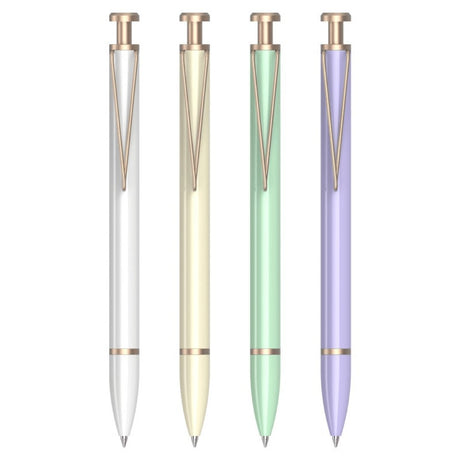 Beifa Metal Pressed Gel Pen 0.5mm - SCOOBOO - GPF0142 - GEL PENS