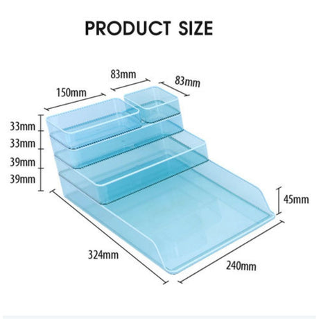Beifa Multifunctional Desktop Organizer Storage Set - SCOOBOO - GVX910000-BZFAF001004 - Desk Organizer