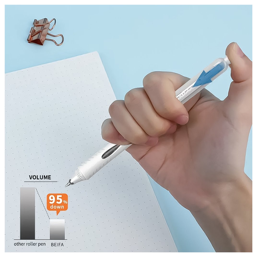 Beifa Ruler Beifa Ometta Free Ink Roller Pen - SCOOBOO - Beifa
