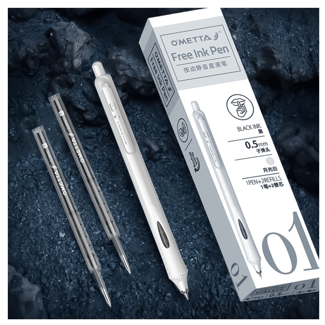 Beifa Ruler Beifa Ometta Free Ink Roller Pen - SCOOBOO - Beifa