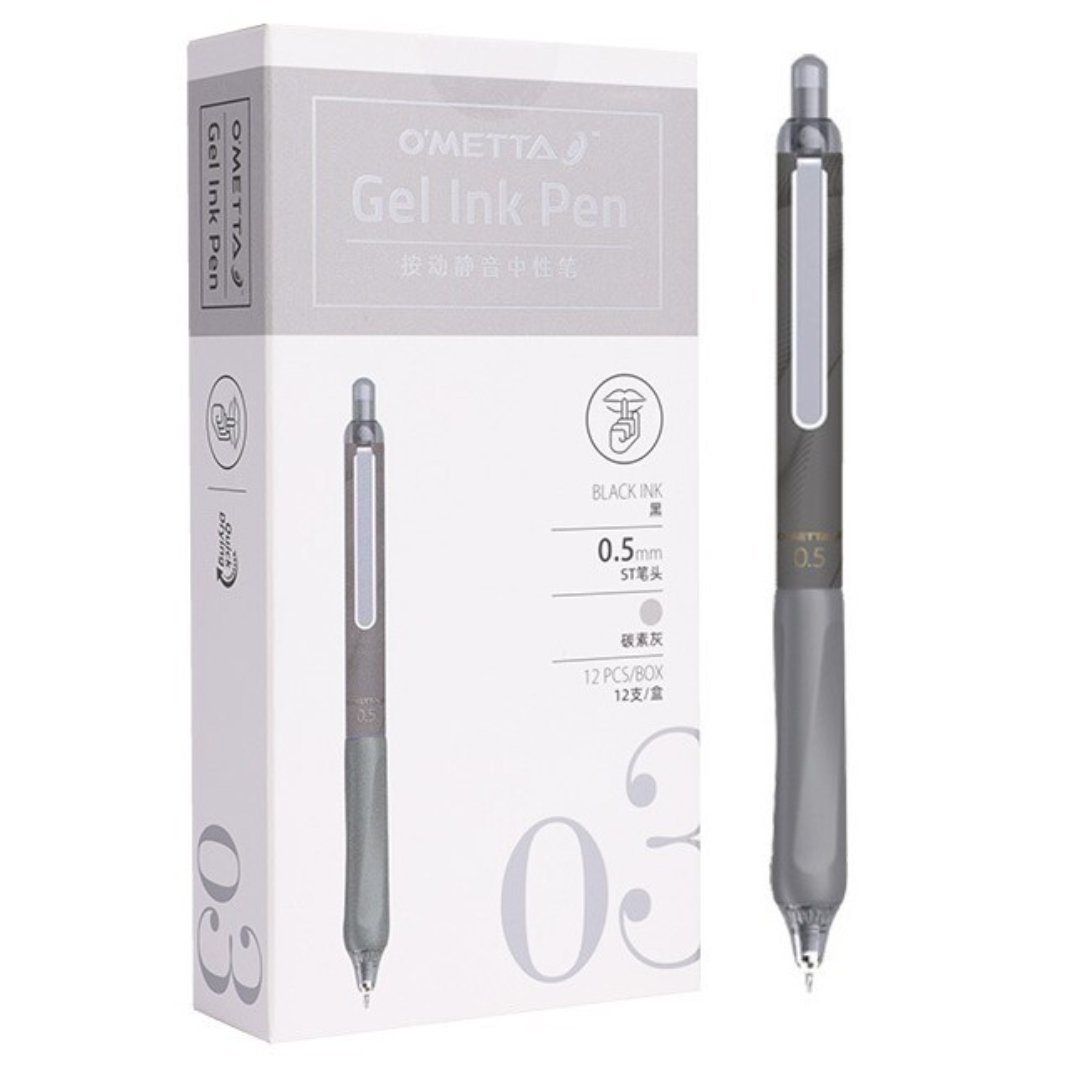 Beifa Ometta Push Silent Gel Pen - SCOOBOO - GPF003 - GEL PENS