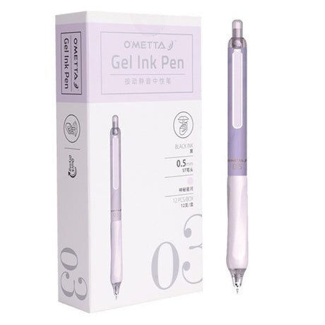 Beifa Ometta Push Silent Gel Pen - SCOOBOO - GPF003 - GEL PENS