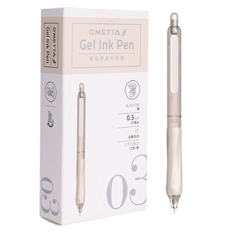 Beifa Ometta Push Silent Gel Pen - SCOOBOO - GPF003 - GEL PENS